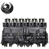 Jeep 4.6L stroker inline-6 remanufactured engine - intake side view - Phoenix Engine Specialists