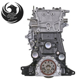 Toyota 2.7L 2TR-FE dual VVT-i remanufactured engine, rear view showing the 2TR casting on the rear face of the cylinder head