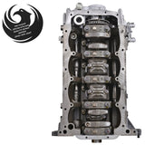 Toyota 2.7L 2TR-FE dual VVT-i remanufactured engine, bottom view of the crankshaft