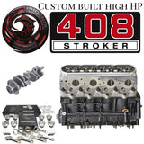 GM 6.0L LS 408 stroker remanufactured engine - other side view - Phoenix Engine Specialists