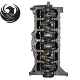 Jeep 4.0L inline-6 remanufactured engine - bottom view - Phoenix Engine Specialists