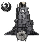 Jeep 4.0L inline-6 remanufactured engine - rear view - Phoenix Engine Specialists