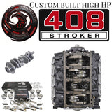 GM 6.0L LS 408 stroker remanufactured engine - bottom view - Phoenix Engine Specialists