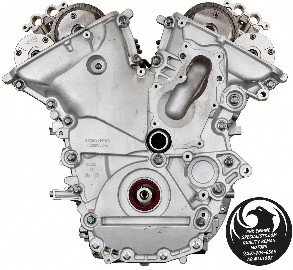Ford 3.5L EcoBoost remanufactured engine - front/timing cover - Phoenix Engine Specialists
