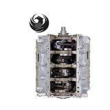 GM 6.2L L94 remanufactured engine - bottom/crank view - Phoenix Engine Specialists