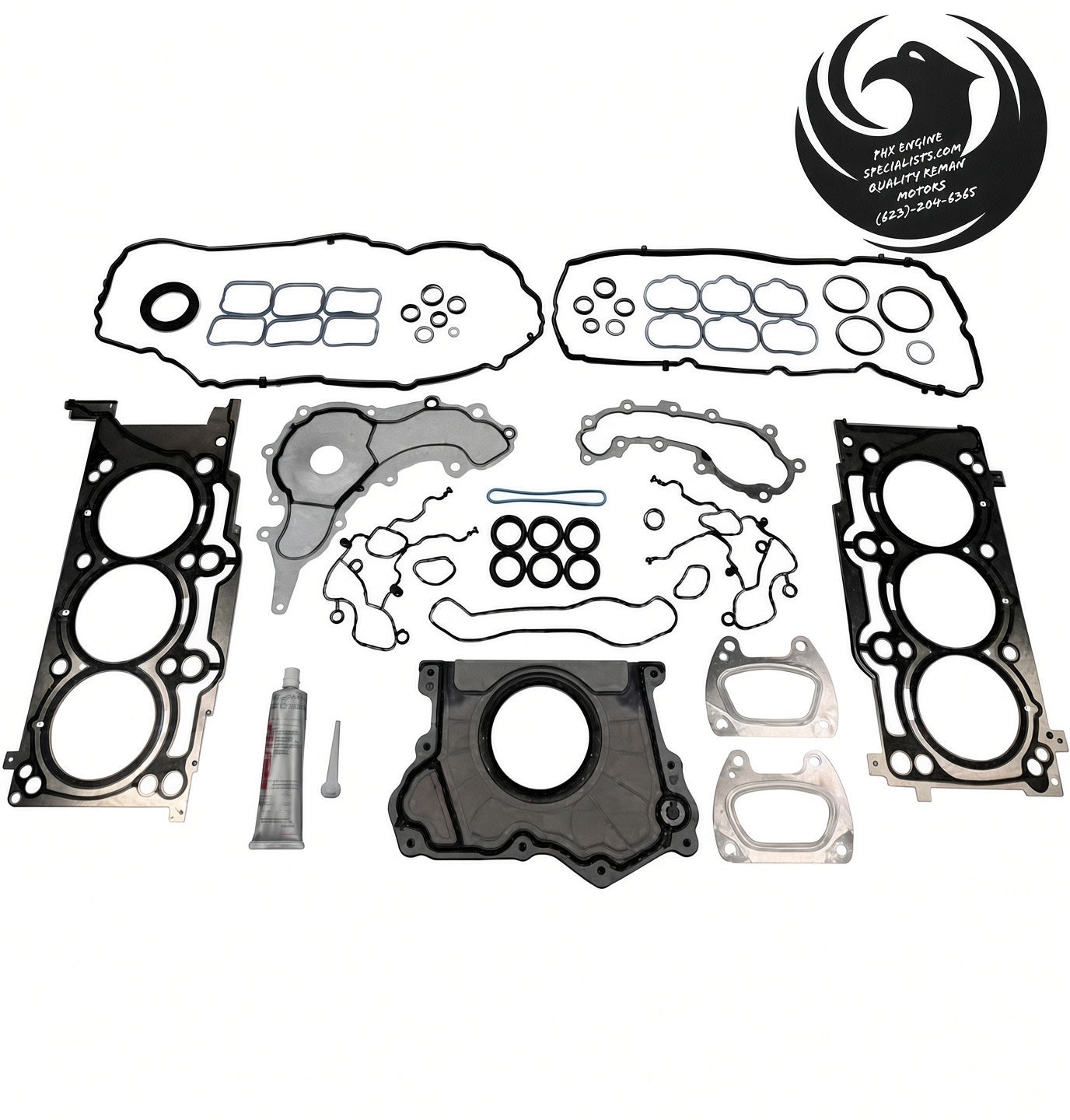 3.6L Pentastar (Gen 1) gasket set - Phoenix Engine Specialists install kit