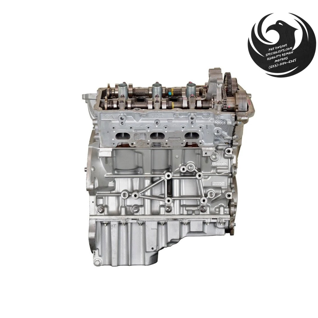Remanufactured Ford 3.7L/3.5L Cyclone V6 engine (RWD F-150/Mustang/Transit) - other side view - Phoenix Engine Specialists