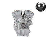 Remanufactured Ford 3.7L/3.5L Cyclone V6 engine (RWD F-150/Mustang/Transit) - rear view - Phoenix Engine Specialists