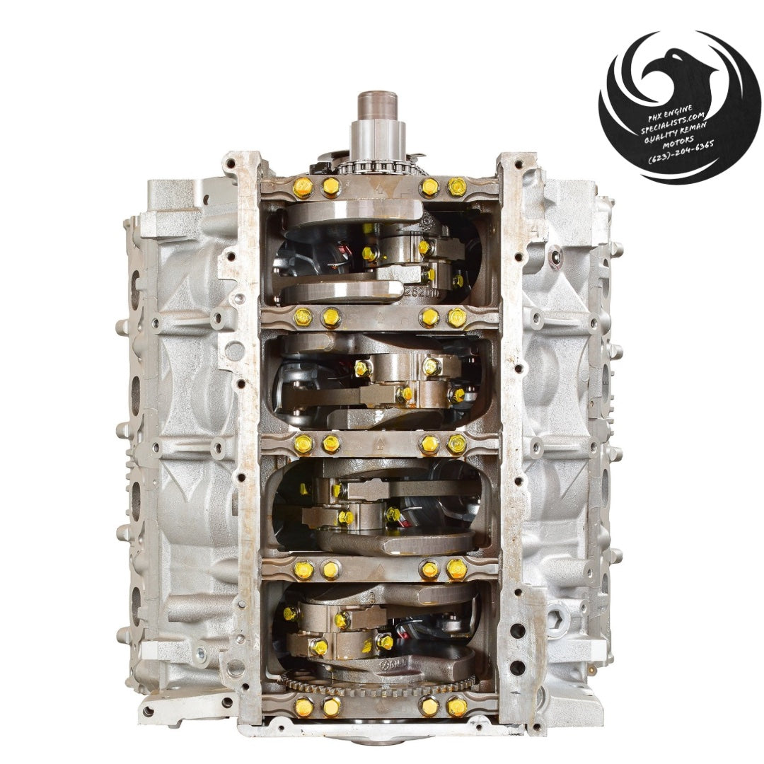 Cammed GM 5.3L Gen V direct-injection AFM/DFM delete remanufactured engine - bottom view - Phoenix Engine Specialists