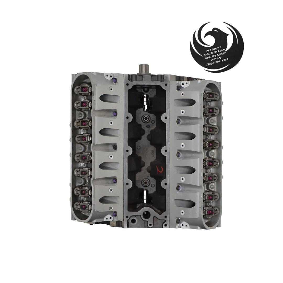 Remanufactured GM 5.3L Vortec engine 1999-2002 - top view - Phoenix Engine Specialists