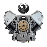 Remanufactured GM 6.0L Vortec V8 engine - front timing view - Phoenix Engine Specialists